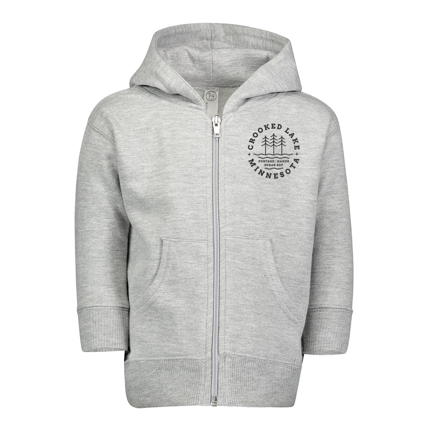 Crooked Lake Infant zip up hoodie