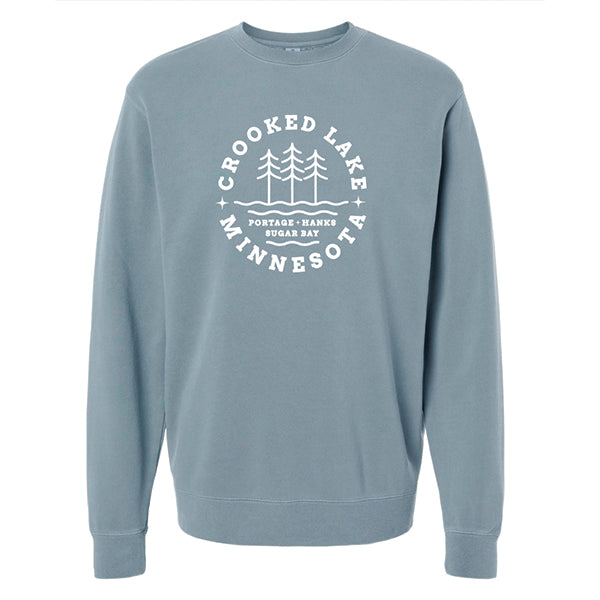 Crooked Lake Unisex Crewneck