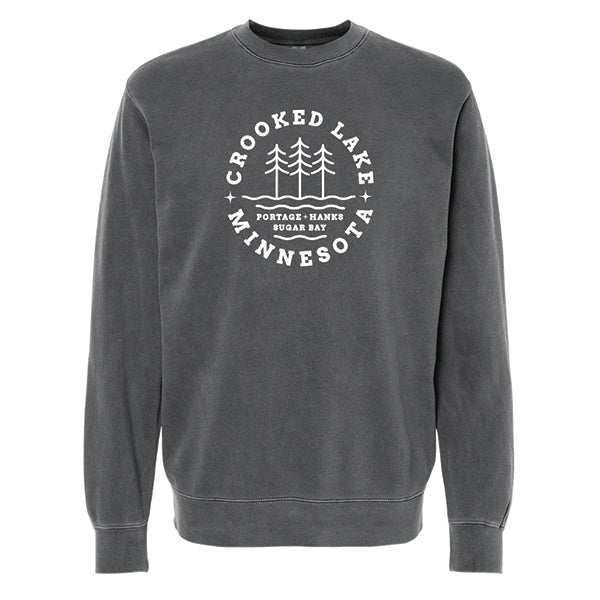 Crooked Lake Unisex Crewneck