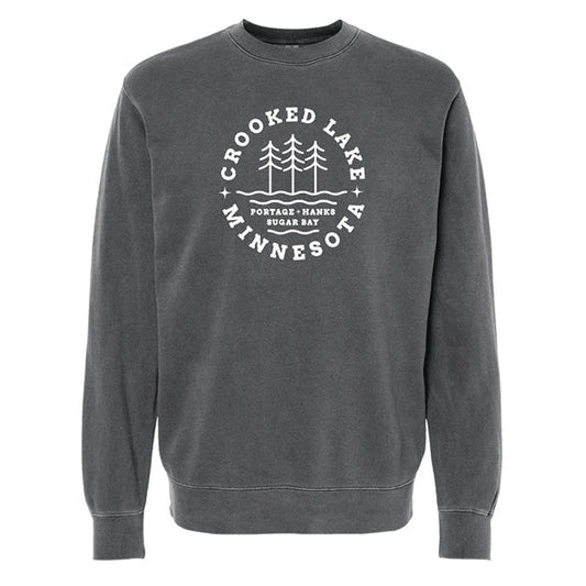 Crooked Lake Unisex Crewneck