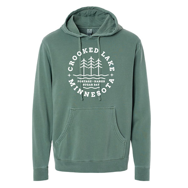 Crooked Lake Unisex Hoodie