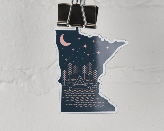 Minnesota Starry Night Magnet