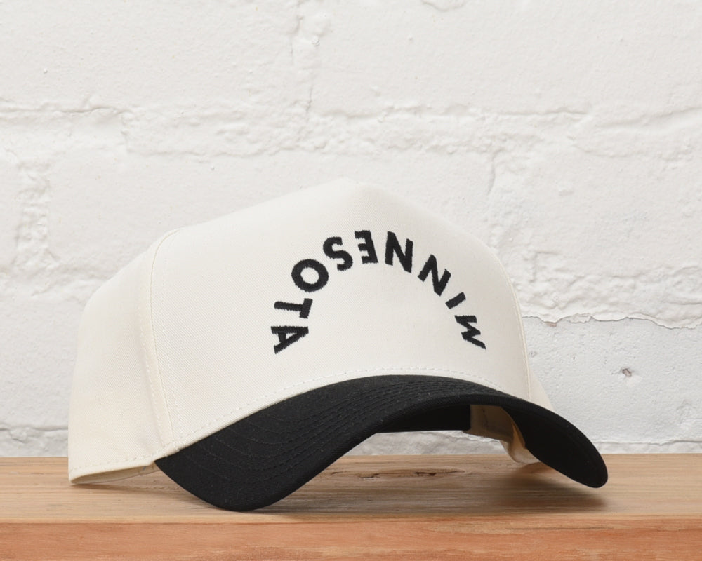 Minnesota (upside down) Embroidered Snapback